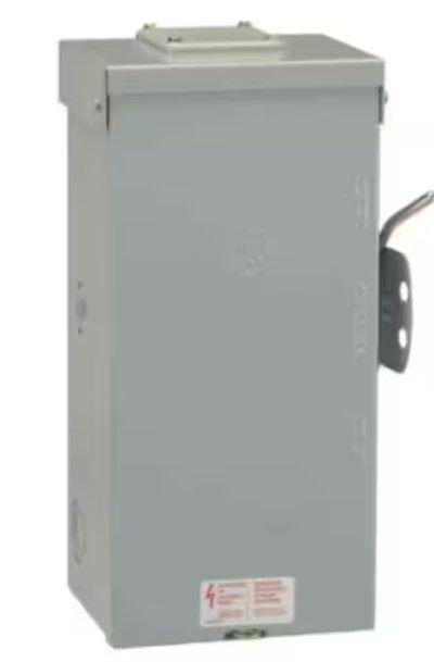 Photo 1 of 200 Amp 240-Volt Non-Fused Emergency Power Transfer Switch
