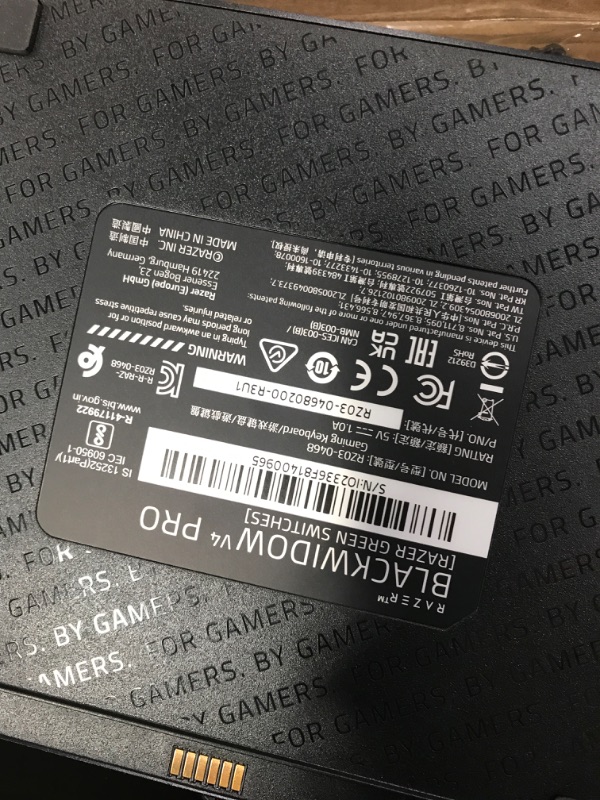 Photo 3 of Razer BlackWidow V4 Pro Wired Mechanical Gaming Keyboard: Green Mechanical Switches Tactile & Clicky - Doubleshot ABS Keycaps - Command Dial - Programmable Macros - Chroma RGB - Magnetic Wrist Rest Green Switches - Tactile & Clicky