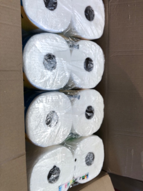 Photo 2 of Bounty Quick Size Paper Towels, White, 4 Packs Of 2 Family Rolls = 8 Family Rolls