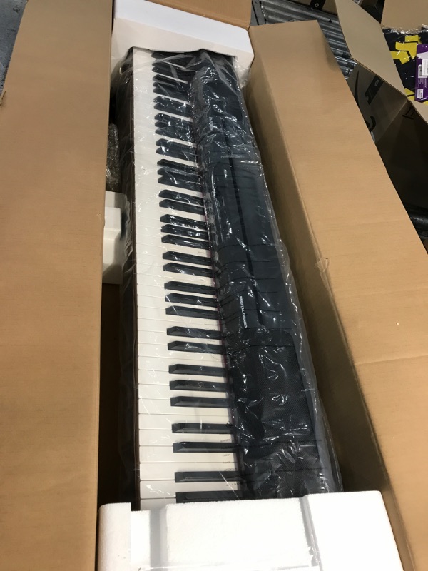 Photo 2 of Alesis Recital Grand - 88 Key Digital Piano with Full Size Graded Hammer Action Weighted Keys, Multi-Sampled Sounds, 50W Speakers, FX and 128