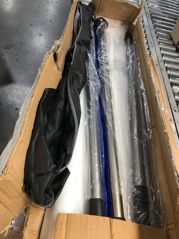 View 2 of VEVOR Dust Barrier Poles, 10 Ft Spring Barrier Loaded Poles, Dust Barrier System with 4 Telescoping Poles, Magnetic Zipper, Carry Bag and 32.8x13.12 Ft Plastic Film, for Interior Decoration, Painting