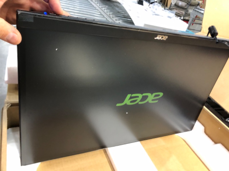 Photo 2 of Acer 21.5 Inch Full HD (1920 x 1080) IPS Ultra-Thin Zero Frame Computer Monitor (HDMI & VGA Port), SB220Q bi