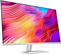 Photo 1 of HP M32fw FHD Monitor, Full HD (1920 x 1080), AMD FreeSync 31.5 Inches, Ceramic white with silver stand