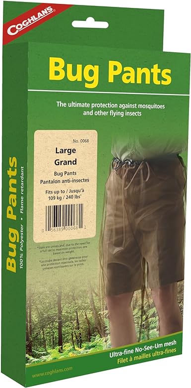 Photo 1 of Coghlan's Bug Pants, Large, Multi, One Size