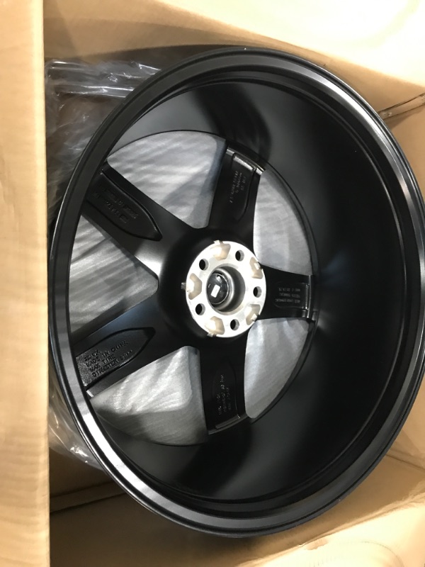 Photo 2 of Topline Replicas - V1180 Hellcat Satin Black Wheel 22x10"/5x5.5"/+18mm Offset Satin Black 22 x 10 5 Holes x 5.5 inches / (+18mm Offset)