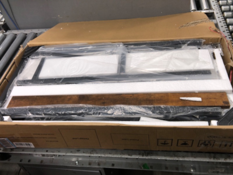 Photo 1 of Kitchen Bakers Rack with Power Outlet, Microwave Stand with 5 Tiers Utility Storage Shelf, Coffee Bar Station Organizer with Wine Rack, Island Table with 2 Pull Out Wire Basket Drawers, Rustic Brown With Power Outlets