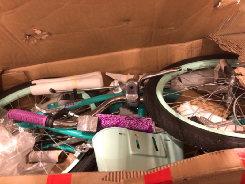 Photo 2 of **Parts Only***Schwinn Koen & Elm Big Kids Bike, 20-Inch Wheels, Kickstand Included, Basket or Number Plate, Ages 7-13 Years Old, Rider Height 48-60-Inches 20-Inch Wheels Teal