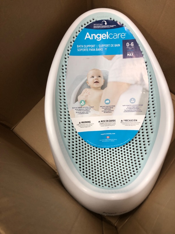 Photo 2 of Angelcare Baby Bath Support (Aqua) | Ideal for Babies Less than 6 Months Old