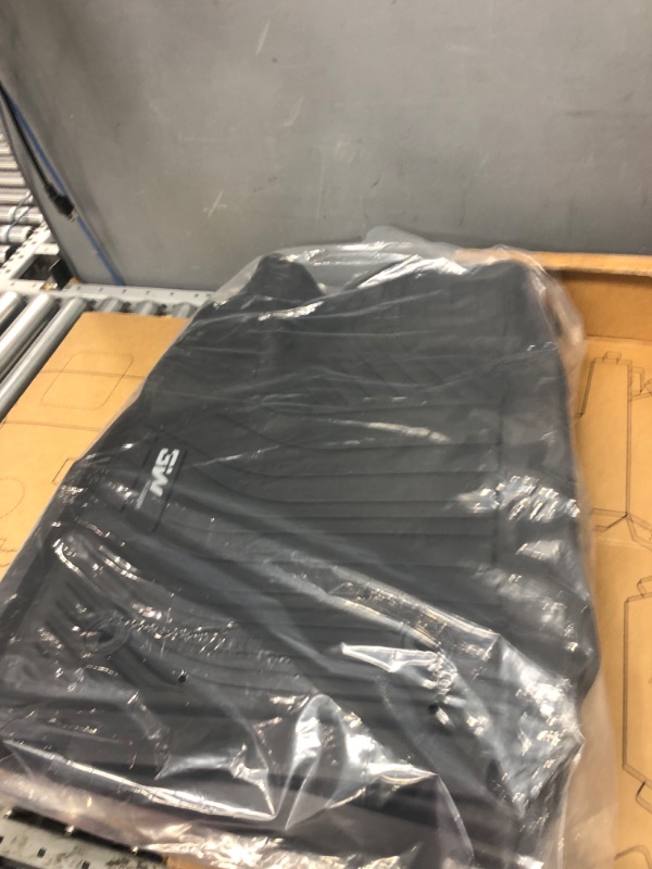 Photo 1 of 3W Floor Mats Fit 2022-2024 Toyota Tundra (Only for CrewMax Cab), Custom Fit All-Weather TPE Front & Rear Row Floor Liner Black Floor Mats for Tundra 2022-2024