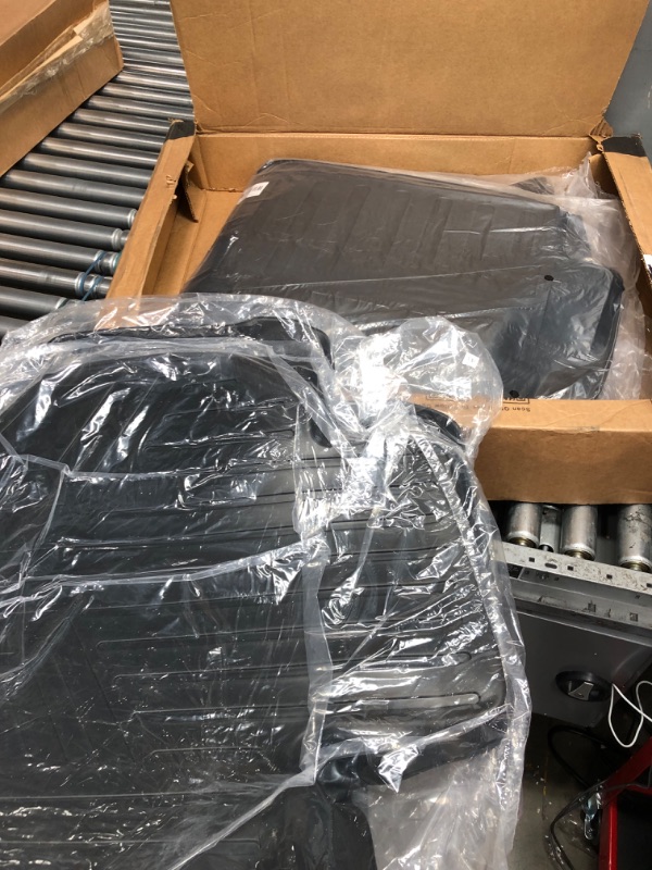 Photo 2 of (READ NOTES) SMARTLINER Floor Mats 3 Rows and Cargo Liner Behind 2nd Row Set Black for 2016-2021 Dodge Durango with 2nd Row Bench Seat