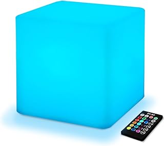 Photo 1 of * missing remote & charger *
LOFTEK LED Light Cube: 20-inch RGB Cube Seats Colors Changing Bar Chairs&Tables, UL Listed Adapter