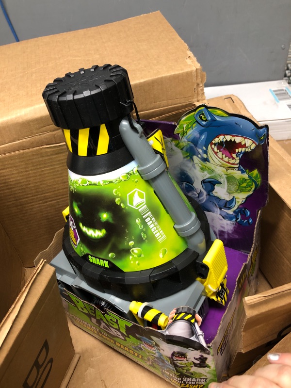 Photo 2 of Beast Lab – Shark Beast Creator. Add Ingredients & Follow The Experiment's Steps to Create Your Beast! with Real Bio Mist & 80+ Lights, Sounds and Reactions – Shark Style May Vary Sharks