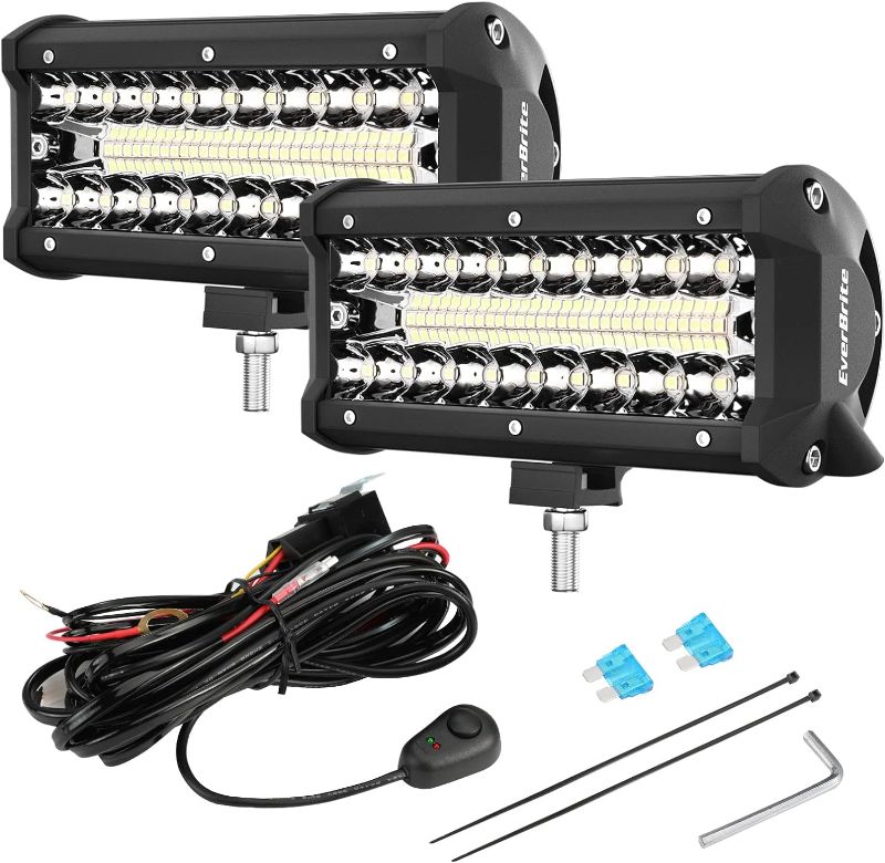 Photo 1 of 7 IN OFF ROAD 20+30 LED LIGHT BAR 2 PACK 