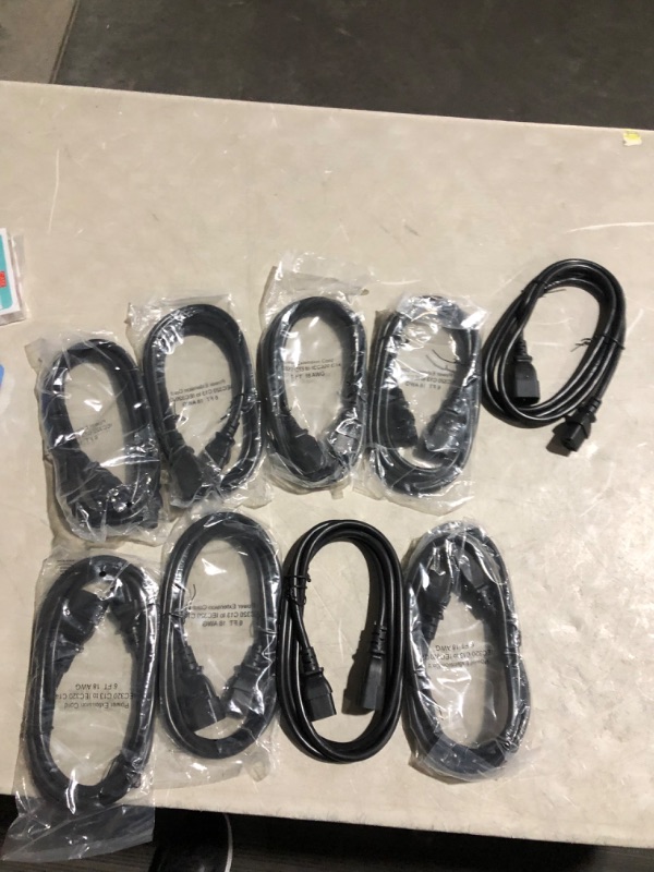 Photo 1 of **NON REFUNDABLE**
Bundle of 9 COMPUTER Cords