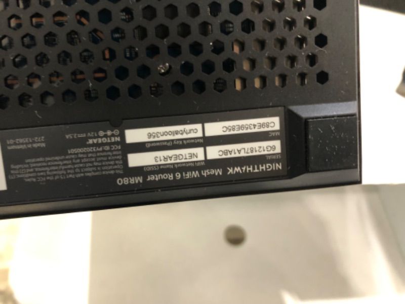 Photo 2 of NETGEAR Nighthawk Tri-band Whole Home Mesh WiFi 6 System (MK83) AX3600 Router with 2 Satellite Extenders, Coverage up to 6,750 sq. ft. and 40+ devices Mesh WiFi 6 (3 Pack)