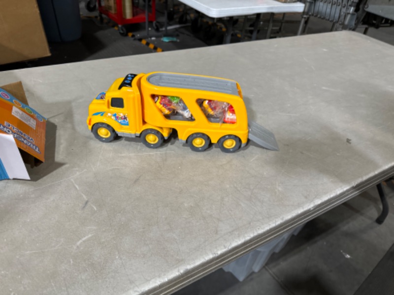 Photo 2 of ***SMALL***TEMI Construction Truck Toys for 3 4 5 6 Year Old Boys, 5-in-1 Friction Power