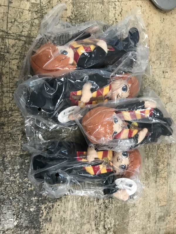 Photo 1 of 4 PACK Harry Potter™ 8-Inch Spell Casting Wizards Ron Weasley™ Small Plushie with Sound Effects, Kids Toys for Ages 3 Up by Just Play