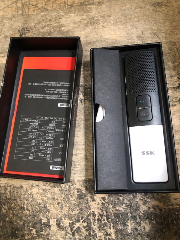 Photo 2 of SSK Portable Foreign Language Translators Device with Connecting Smartphone by Bluetooth Support 86 Languages Two-Way Instant Translation Voice Language Translator for Travelling Learning Business