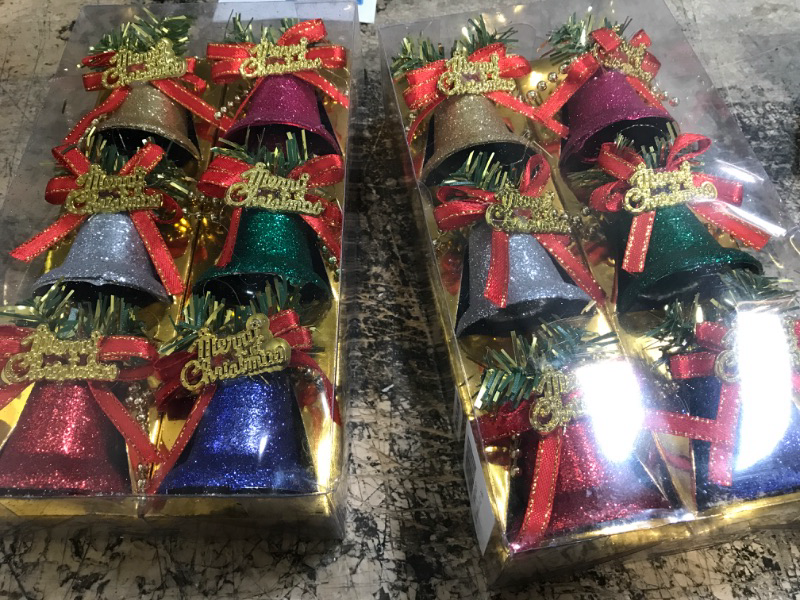 Photo 1 of 6pc christmas tree ornaments  2 packs