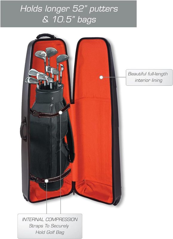 Photo 1 of Samsonite Golf Hard Sided Travel Cover Case
