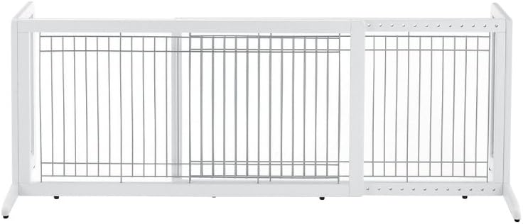 Photo 1 of ***NOT FUNCTIONAL - FOR PARTS - NONREFUNDABLE - SEE NOTES***
Richell Freestanding Pet Gate, Large, Origami White 