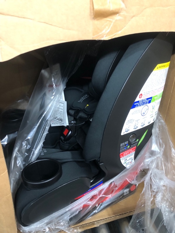 Photo 2 of Britax One4Life Convertible Car Seat, 10 Years of Use from 5 to 120 Pounds, Converts from Rear-Facing Infant Car Seat to Forward-Facing Booster Seat, Machine-Washable Fabric, Onyx