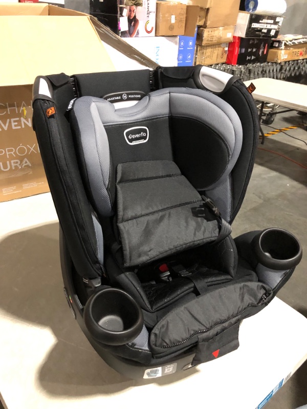Photo 5 of ***USED AND DIRTY***
Evenflo Revolve 360 Extend All-in-One Rotational Convertible Car Seat with Quick Clean Cover - Revere