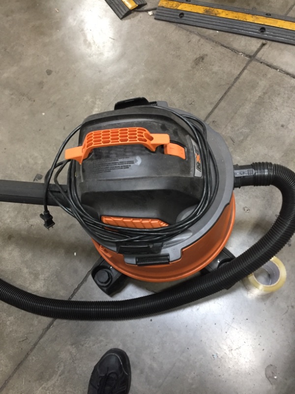 Photo 2 of 14 Gallon 6.0 Peak HP NXT Wet/Dry Shop Vacuum with Fine Dust Filter, Locking Hose and Accessories
