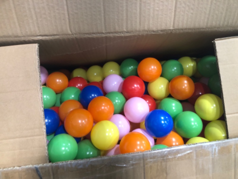 Photo 2 of Click N' Play Phthalate Free & BPA Free, Crush Proof Ball Pit Balls, Bulk 1000 pack