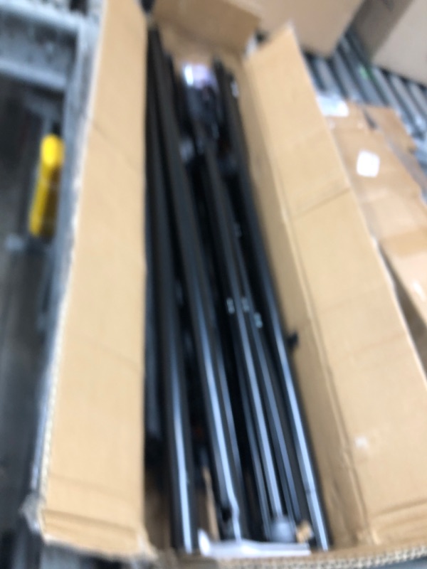 Photo 1 of Backdrop Stand 8.5x10ft, ZBWW Photo Video Studio Adjustable Backdrop Stand for Parties, Wedding, Photography, Advertising Display with 12 pcs Balloons Update Version 8.5*10ft with Balloons