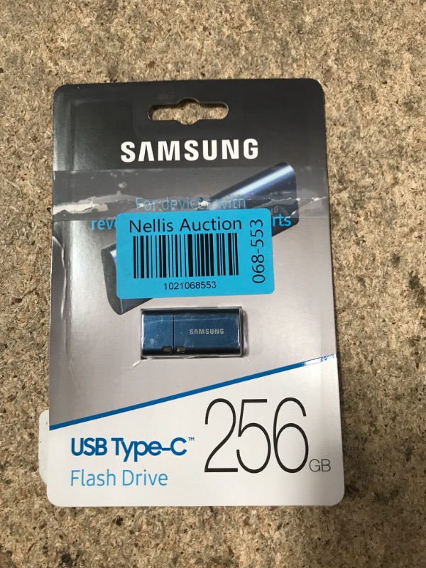 Photo 2 of SAMSUNG Type-C™ USB Flash Drive, 256GB, Transfers 4GB Files in 11 Secs w/Up to 400MB/s 3.13 Read Speeds, Compatible w/USB 3.0/2.0, Waterproof, 2022,Blue 256 GB