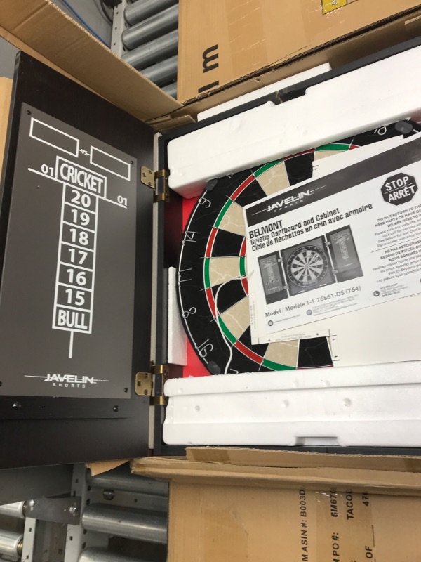 Photo 2 of 
EastPoint Sports Bristle Dartboard and Cabinet Sets-