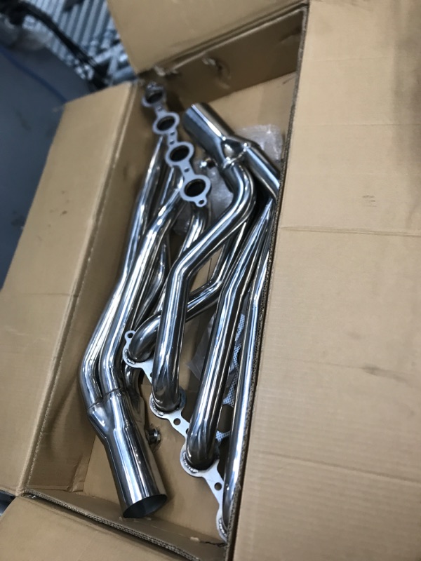 Photo 2 of Long Tube Headers 1 3/4" Conversion Swap Compatible with Chevy C10 LS Truck LS1 LS2 LS3 LS6