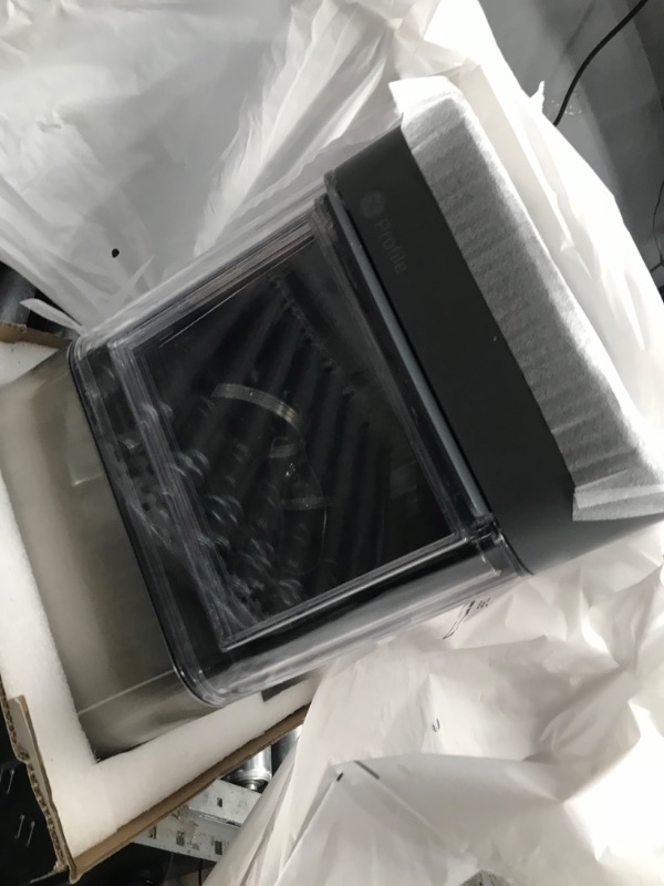 View 3 of GE Profile Opal 2.0 | Countertop Nugget Ice Maker | Ice Machine with WiFi Connectivity | Smart Home Kitchen Essentials | Stainless Steel Stainless Steel Ice Maker