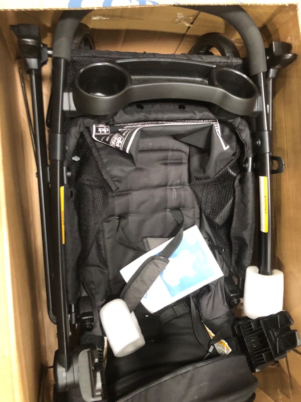 Photo 3 of ***SEE NOTES***Graco Ready2Grow LX 2.0 Double Stroller Features Bench Seat and Standing Platform Options, Gotham "w/ Added Body Support Cushion" Gotham