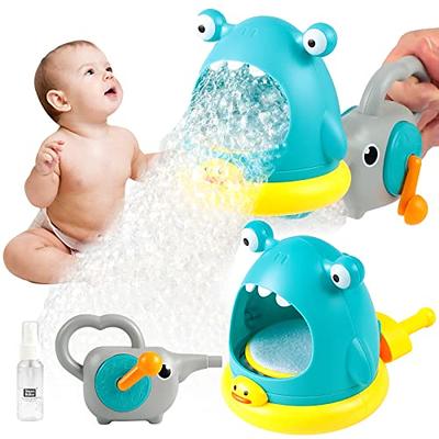 Photo 1 of Cartoon Shark Bath Bubble Maker, Bubble Bath Toys for Toddlers 1-3, Kids Bathroom Pool Shower Toy Beach Birthday Party Gift