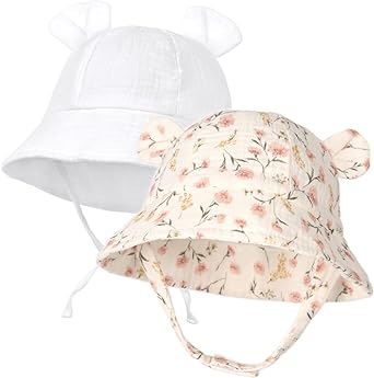 Photo 1 of FURTALK Cotton Baby Sun Hat with Ear UPF 50+ Sun Protection Toddler Sun Hat Cap
