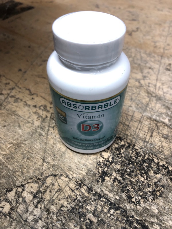 Photo 2 of *EXP 09/2025* ABSORBABLE Liposomal Vitamin D3 Supplement 2000 IU, High Absorbancy, Bone & Muscle Support 60 Vegetarian Capsules 2 Month Supply, A Nutritional Research Co Product