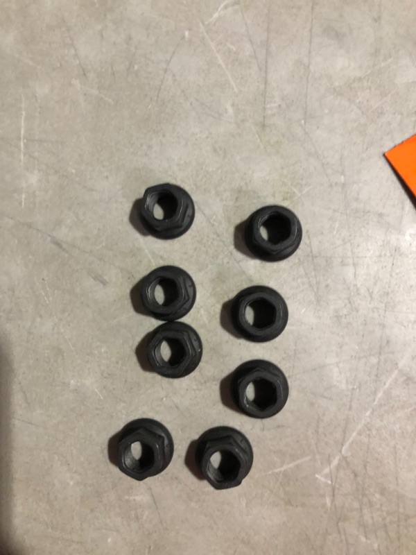 Photo 2 of **MISSING TWO**
Dorman 611-295 Wheel Nut M14-1.5 Flanged Flat Face - 19mm Hex, 15.5mm Length 10 Pack