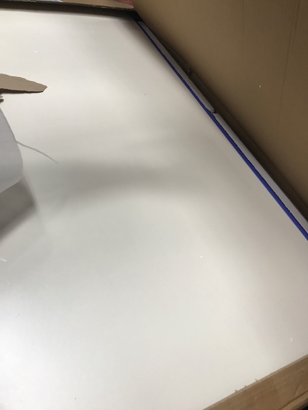 Photo 1 of **NONREFUNDABLE**FOR PARTS OR REPAIR**SEE NOTES**
Flash Furniture Wren Adjustable Classroom Activity Table for School and Home, Rectangular Plastic Activity Table for Kids, 23.625" W x 47.25" L, Gray/Blue
