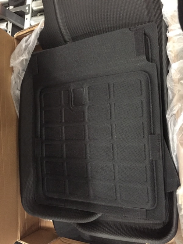 Photo 4 of TAPTES 9PCS Tesla Model Y 7 Seater Floor Mats 2023 2022 2021 2020,Tesla All Weather Floor Mats 7 Seater,XPE Waterproof Model Y Cargo Frunk Trunk Mats Cargo Liner Interior Accessories 2020-2023