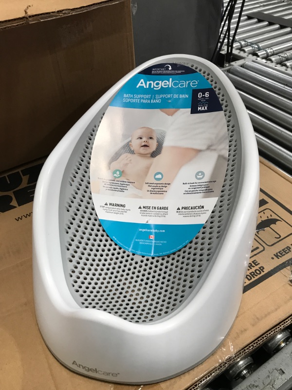 Photo 2 of Angelcare Baby Bath Support (Grey) | Ideal for Babies Less than 6 Months Old