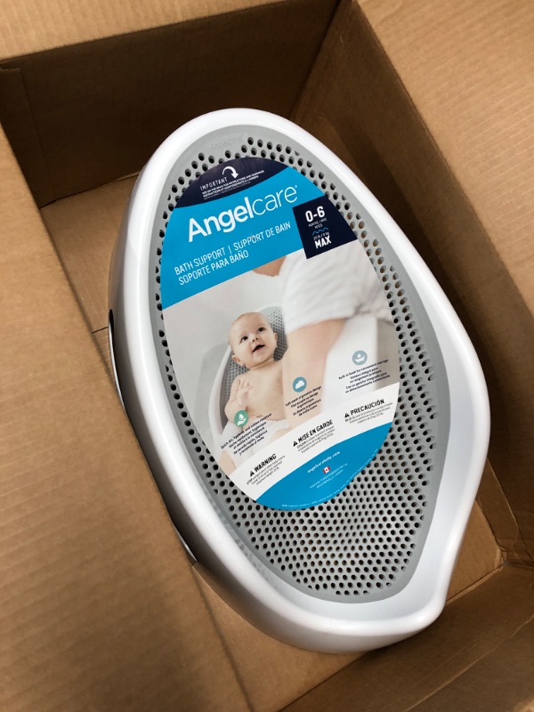 Photo 2 of Angelcare Baby Bath Support (Grey) | Ideal for Babies Less than 6 Months Old