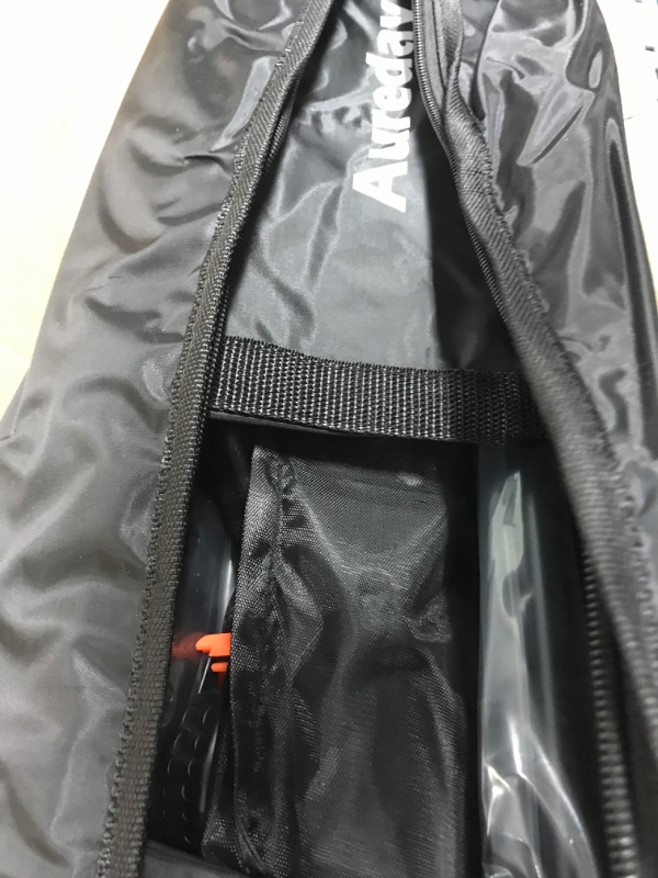 Photo 1 of Aureday Backdrop Stand, 10Ft Adjustable Photo Backdrop Stand Kit with 4 Crossbars, 6 Background Clamps, 2 Sandbags, and Carrying Bag for Parties/Wedding/Photography/Festival Decoration