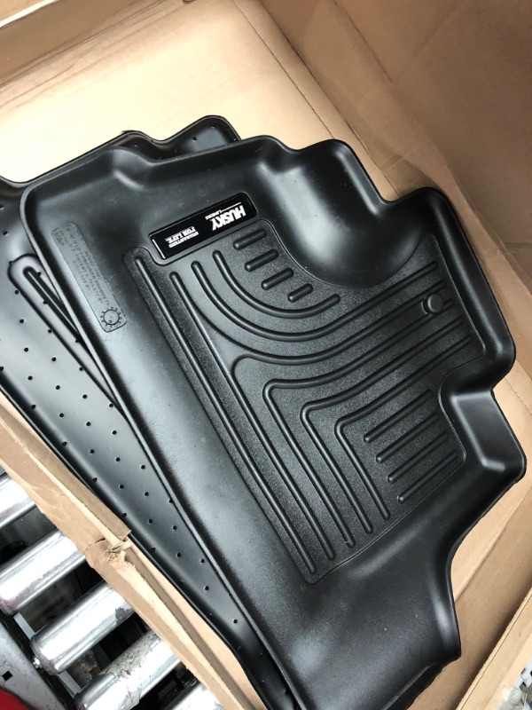 Photo 2 of Husky Liners | Weatherbeater Series | 2nd Seat Floor Liner - Black | 19021 | Fits 2011-2017 Jeep Wrangler 4 Door, 2018 Jeep Wrangler JK 4 Door 1 Pcs