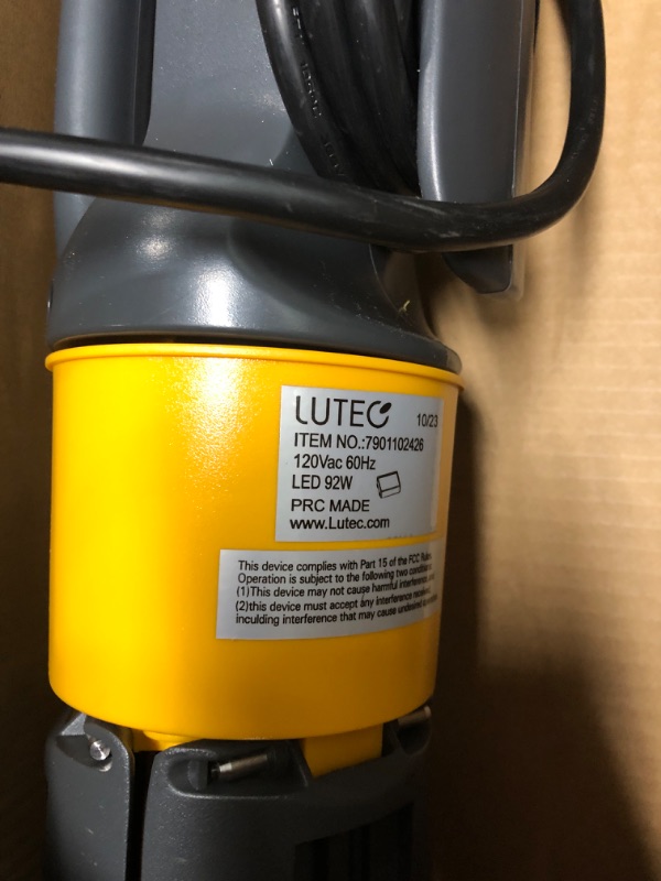 Photo 2 of ?Upgraded?LUTEC 6290Max 11000 Lumen 92W Dimmable LED Work Light with Telescoping Tripod, Adjustable Color Temperature Dual-Head Work Light with Stand and 8 Ft 3-Prong Power Cord