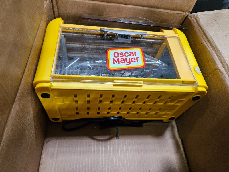 Photo 1 of (VISIBLY USED)  Oscar Meyers Toaster Oven, Small ( Yellow)