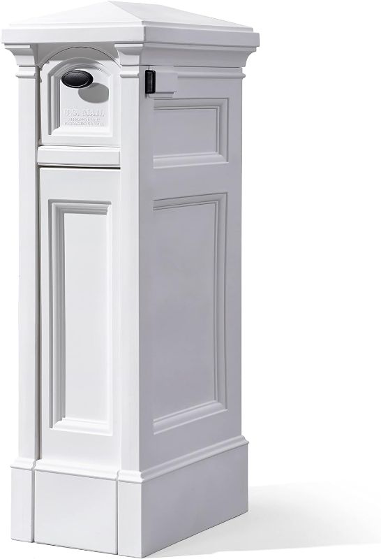 Photo 1 of ***USED - LIKELY MISSING PARTS***
Step2 Atherton Reserve Storage Mailbox - Classic White