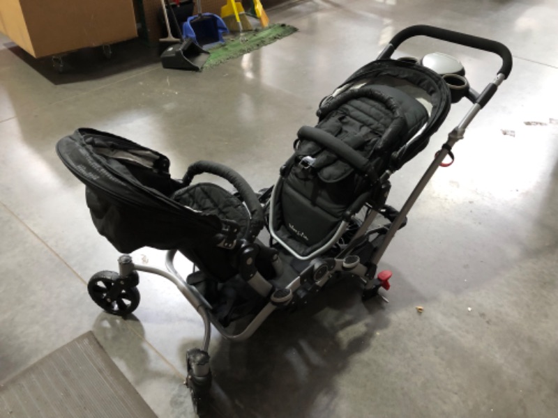 Photo 5 of ***MISSING PARTS - NO PACKAGING - SEE COMMENTS***
Dream On Me Track Tandem Stroller- Face to Face Edition, Black