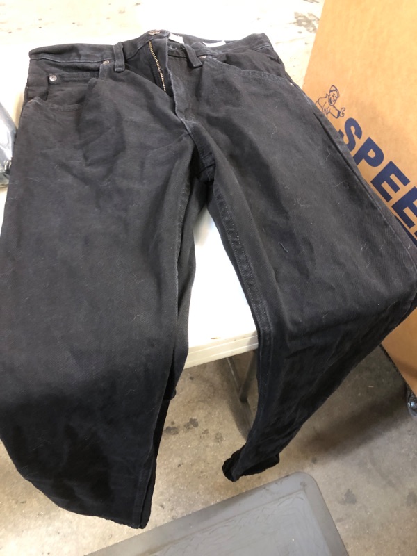 Photo 2 of Wrangler Authentics Men's Classic 5-Pocket Regular Fit Cotton Jean SIZE 29W x 34L Black